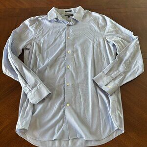 Banana Republic Slim Fit Blue Button Down Shirt Men’s Large 100% Cotton